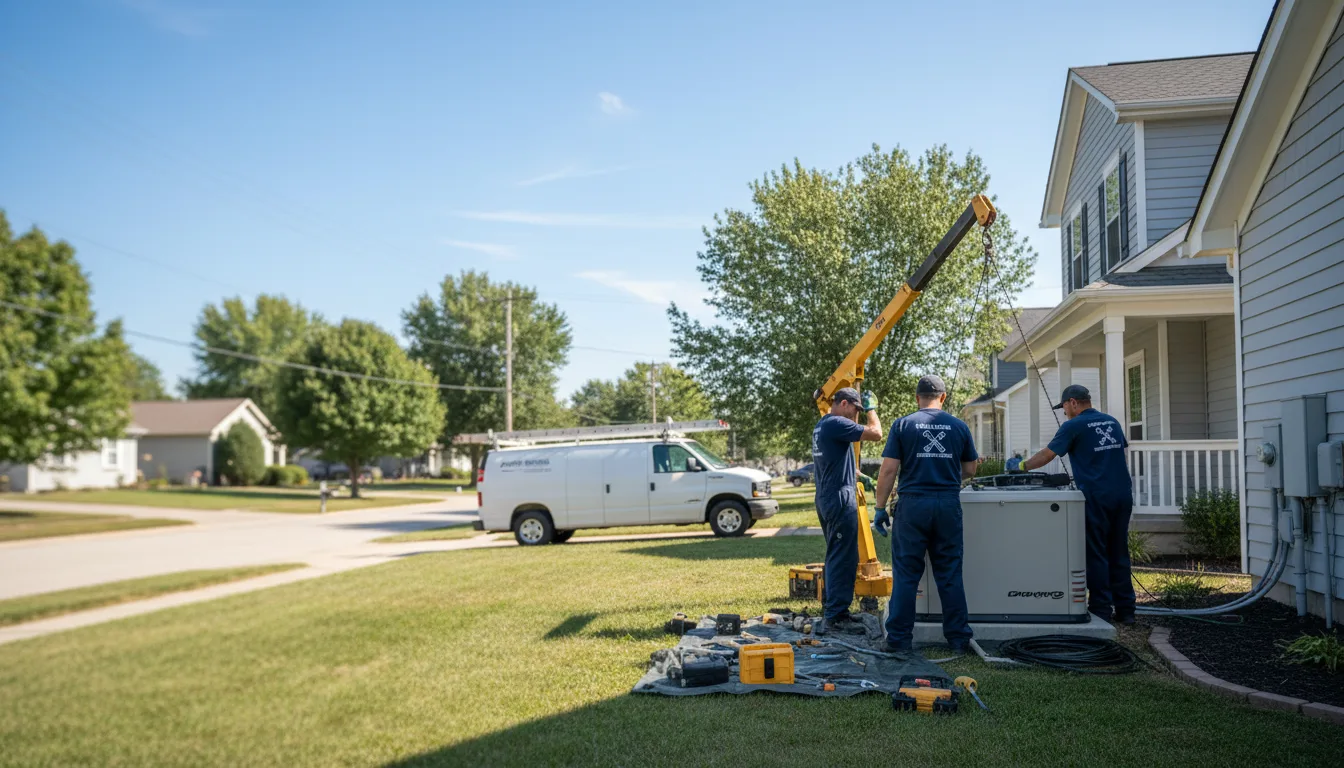 Generator Installation in Kossuth, PA near me